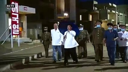 فيديو دعائي جديد لكيم جونغ أون متفقداً موقع بناء