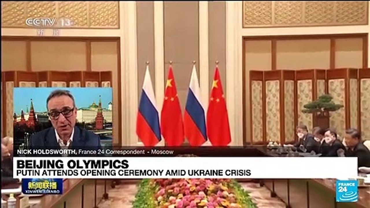 Beijing Olympics: Putin attends opening ceremony amid Ukraine crisis