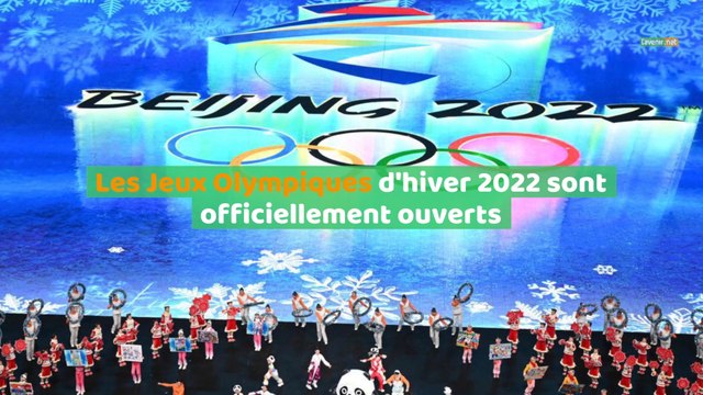 La cérémonie d'ouverture des Jeux olympiques d'hiver 2022