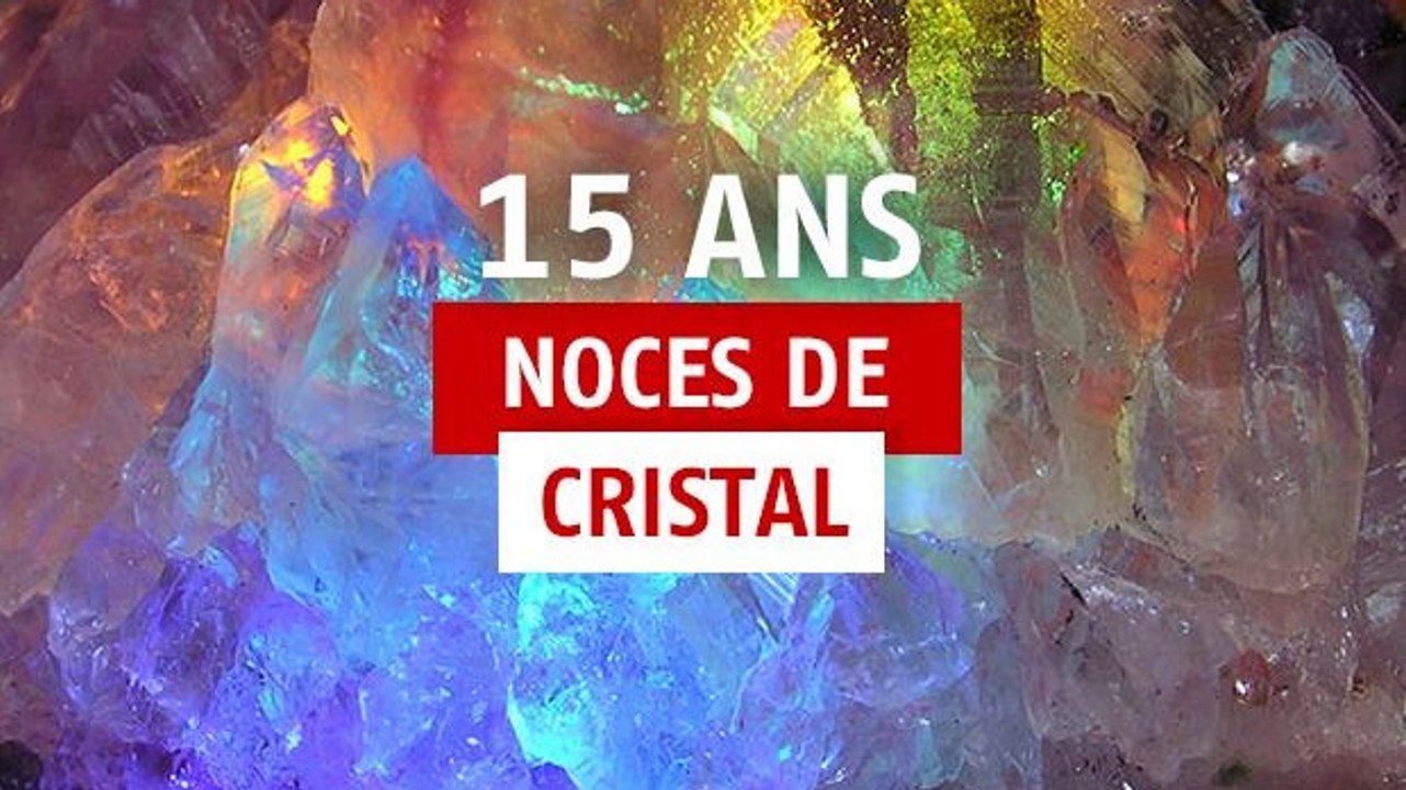 15 ans de mariage : idées cadeaux pour fêter les noces de cristal
