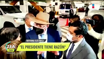 Embajador de EU dice estar de acuerdo con la reforma eléctrica