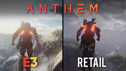 Anthem : la version finale comparée aux trailers