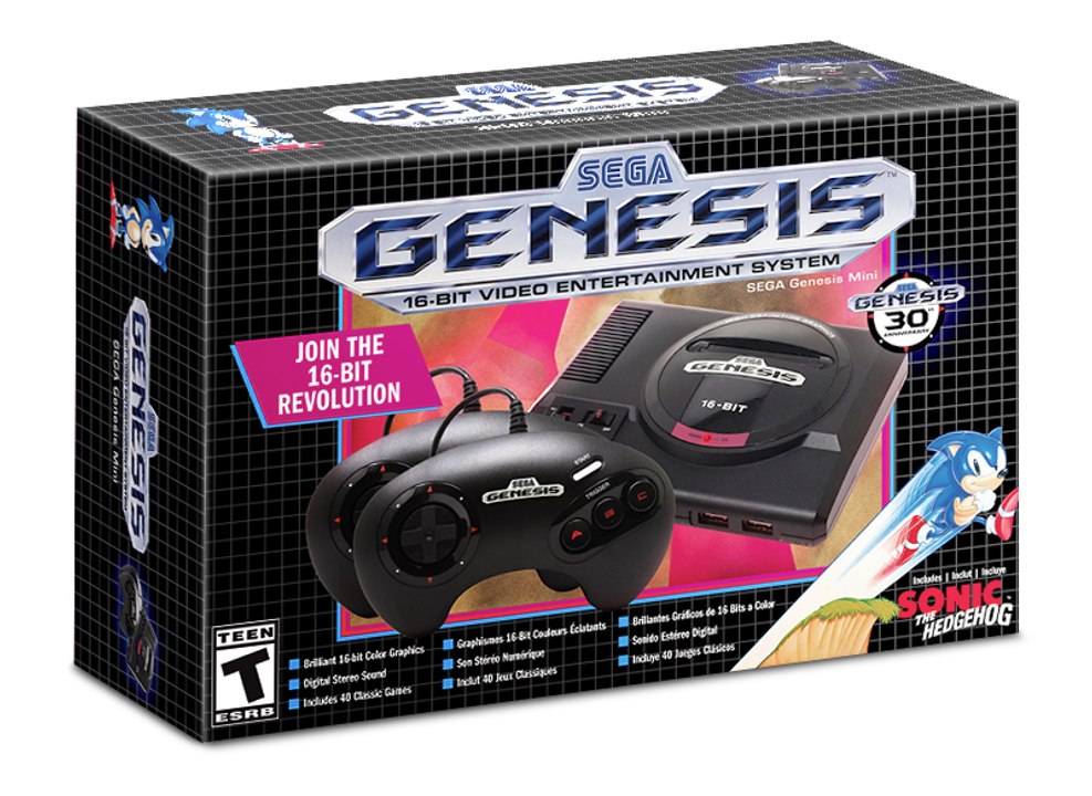 SEGA annonce la SEGA Genesis Mini avec 40 jeux !