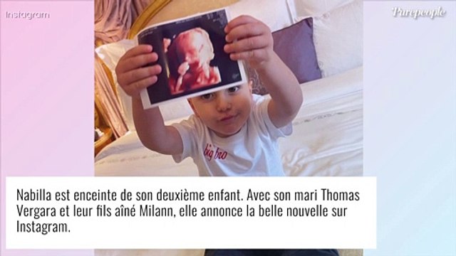 Nabilla est enceinte de son 2e enfant ! Officialisation avec un tendre portrait de famille