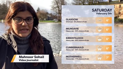 Daily Weather Report for Glasgow 4 February