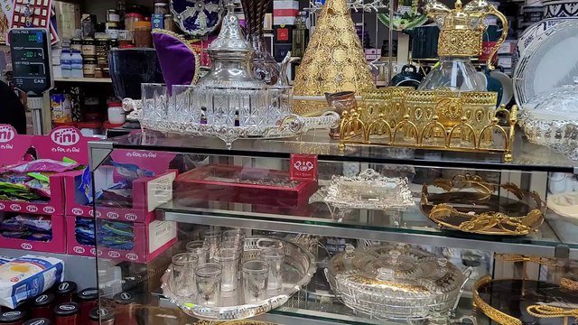 Moroccan souk on Moseley Road in Balsall Heath Birmingham