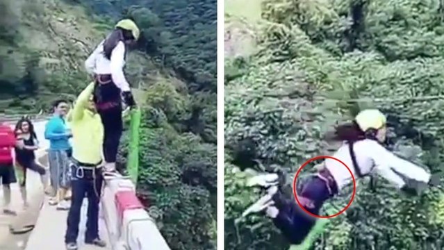 Saut à la corde : son aventure tourne au drame à cause d'une corde trop longue !