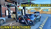 Breaking The Record For Worlds Longest Exhaust, Then Driving Around Town!!!