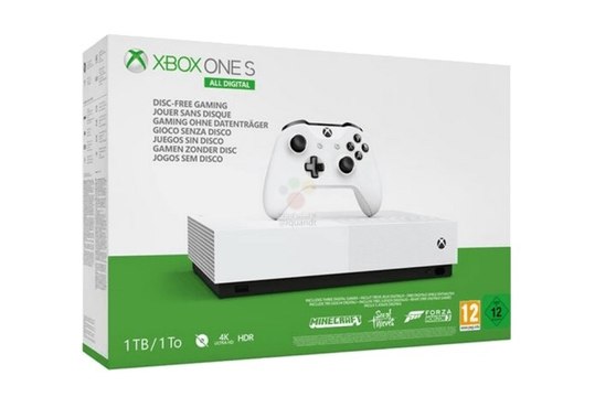 Xbox One S All-Digital : le nouveau modèle de Xbox low cost sera présenté cette semaine