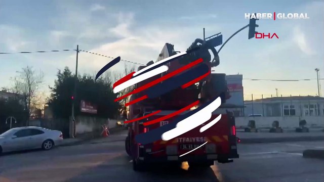 Ümraniye T Tipi Cezaevi'nde yangın! Çok sayıda itfaiye ekibi sevk edildi