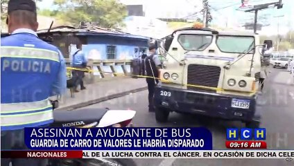 ¡Brutal! Tras discusión por un retrovisor, guardia mata a ayudante de bus en La Pradera