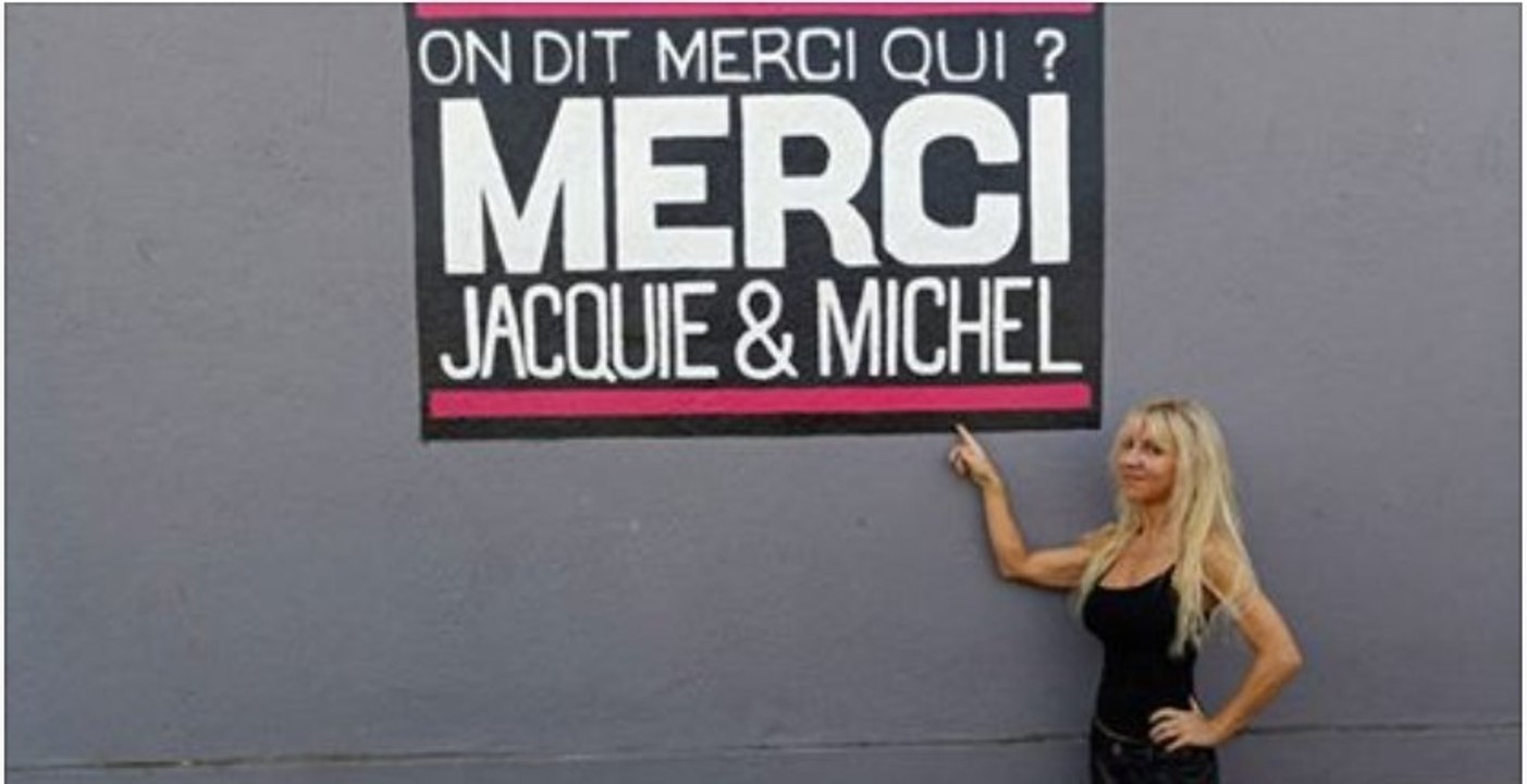 Menacée par sa mairie à cause de son affiche "Jacquie et Michel", elle riposte d'une manière très originale