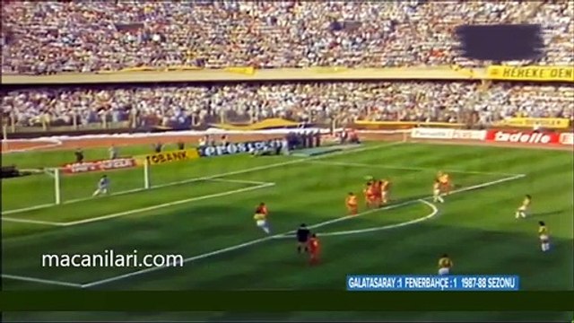 Galatasaray 1-1 Fenerbahçe [HD] 17.05.1989 - 1988-1989 Turkish 1st League Matchday 25 + Post-Match Comments