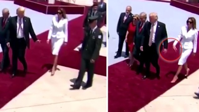 Mélania Trump rembarre sèchement son époux, Donald Trump