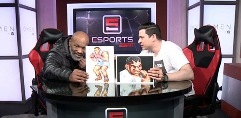 Mike Tyson vient d'apprendre qu'il était dans Street Fighter 2, sa réaction est mythique