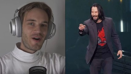 PewDiePie va donner beaucoup d'argent en hommage à Keanu Reeves