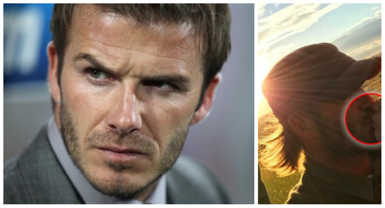 David Beckham embrasse sa fille Harper sur la bouche et la photo fait scandale