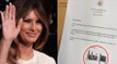 La signature de Melania Trump ressemble étrangement à celle de son mari, une experte fait le point