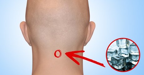 Mettez un glaçon à cet endroit de votre cou...Vous n'imaginez pas ce qui va suivre !