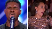 America's got talent : Johnny Manuel impressionne le jury avec sa reprise de Whitney Houston