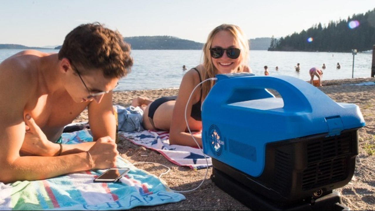 Zero Breeze : le climatiseur sans fil qui va révolutionner vos vacances