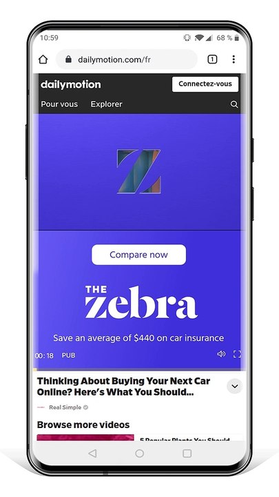 Zebra - Mobile vetical