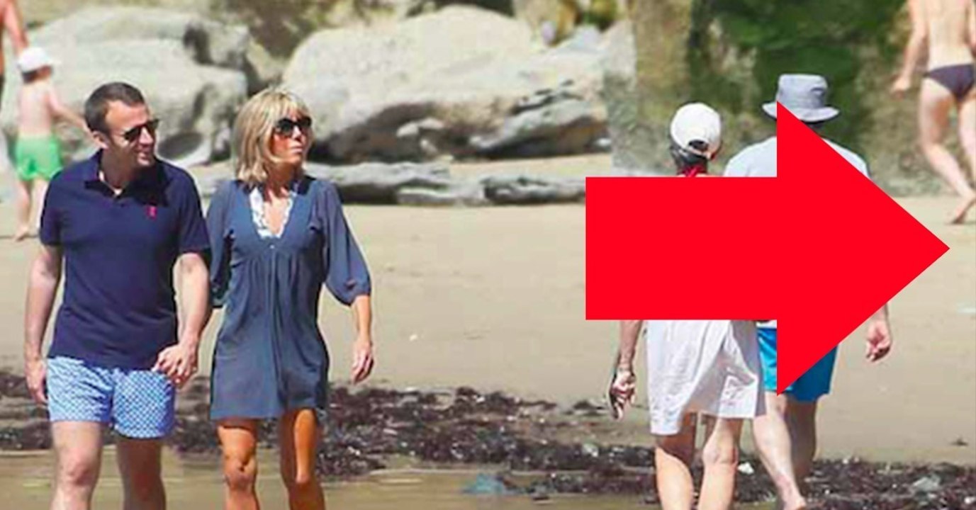 Couple Macron : un détail sur cette photo de vacances fait beaucoup rire les internautes