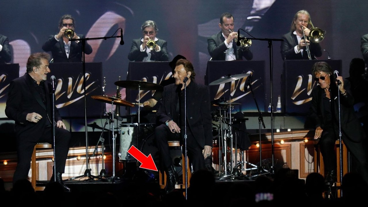 Les Vieilles canailles : aviez-vous remarqué ce petit détail pendant les concerts de Johnny ?