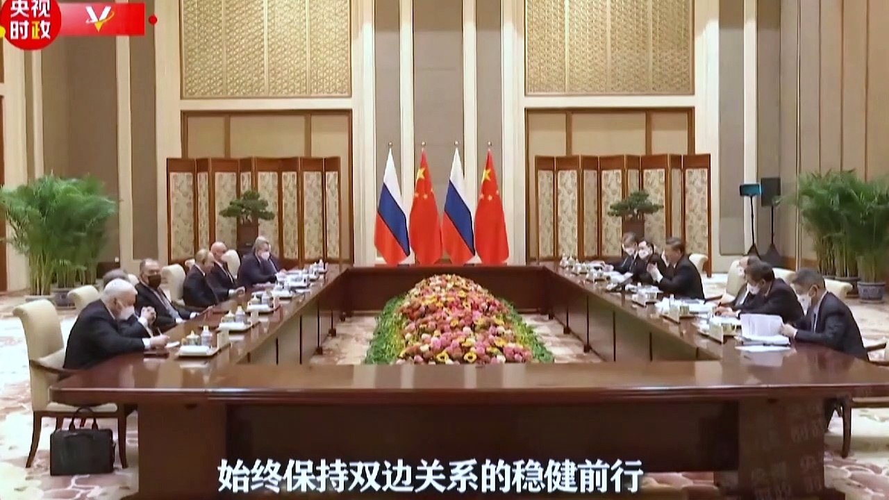 Putin: Schulterschluss in Peking