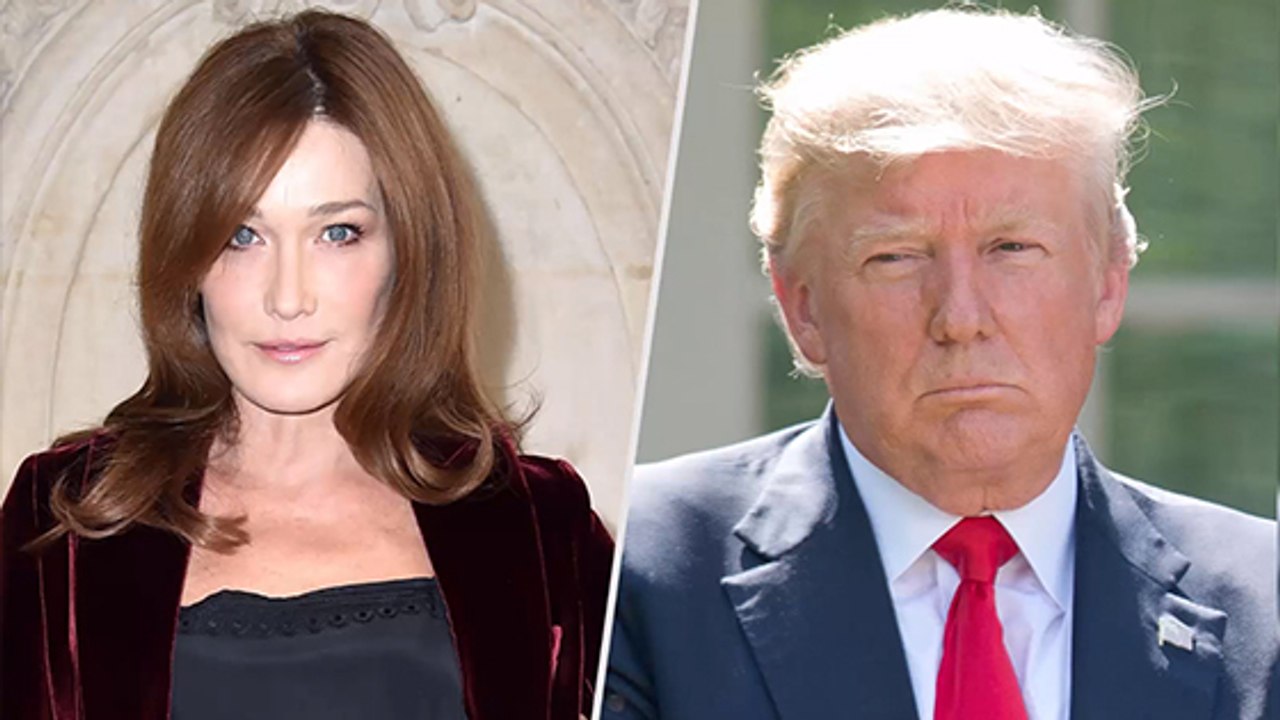 Des rumeurs sur une potentielle relation entre Carla Bruni et Donald Trump... Elle nous donne enfin sa réponse !