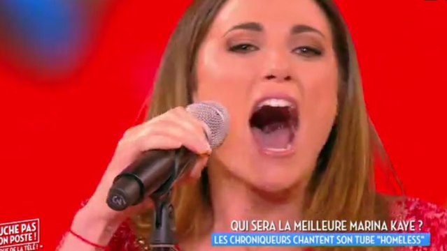 TPMP : Capucine Anav reprend Homeless de Marina Kaye... devant Marina Kaye !