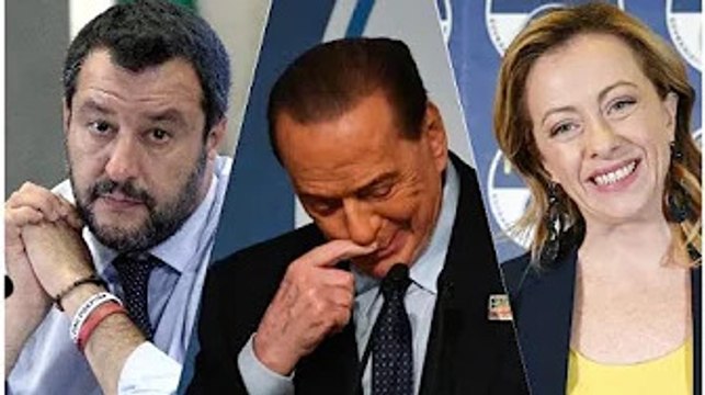 Silvio Berlusconi prov@ a ricucire lo str@ppo tra Giorgia Meloni e Matteo Salvini