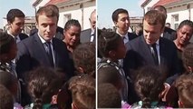 Emmanuel Macron fait polémique après avoir prononcé cette phrase devant des enfants défavorisés