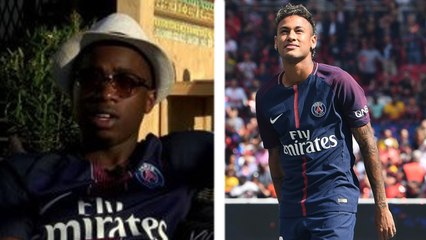 Le cadeau de bienvenue de MHD à Neymar Jr tout juste arrivé au PSG. Il va être content !