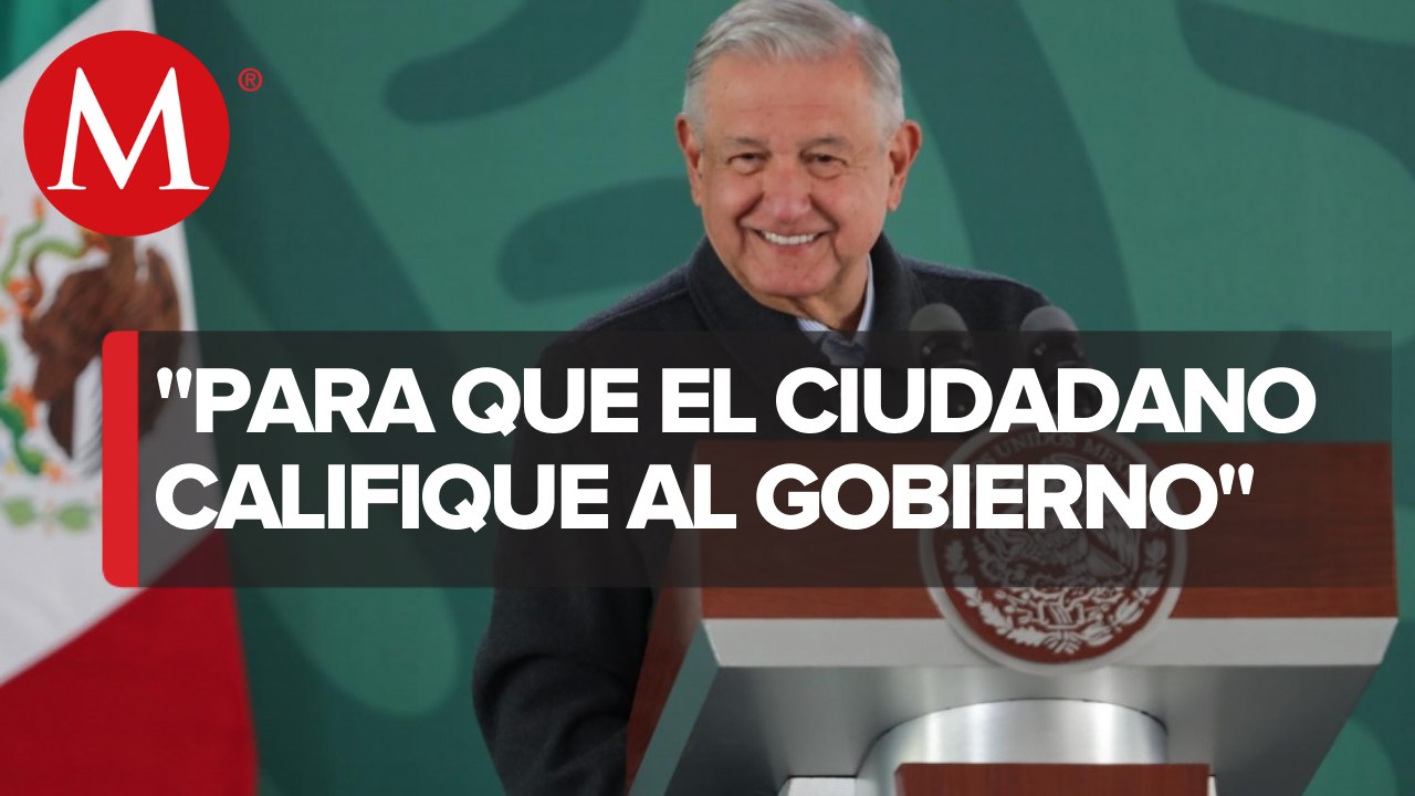 Revocación de mandato nos conviene a todos: AMLO
