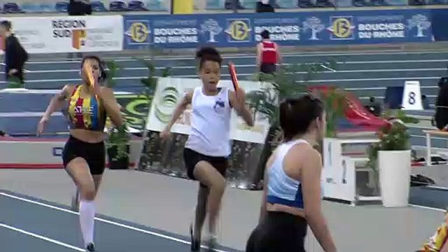 Images maritima: le 4*200m féminin au 3e Meeting de Miramas