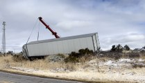 Tormenta invernal en El Paso dejó varios accidentes viales por carreteras con hielo