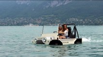 Moke Amphibie Lazareth : une voiture de plage qui peut aussi être un bateau