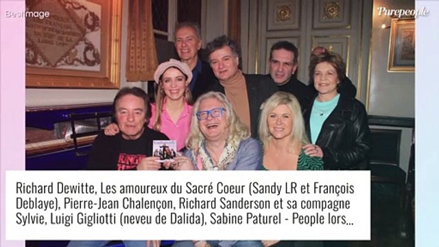 Richard Sanderson (La Boum) et sa femme Sylvie : soirée endiablée chez Pierre-Jean Chalençon !