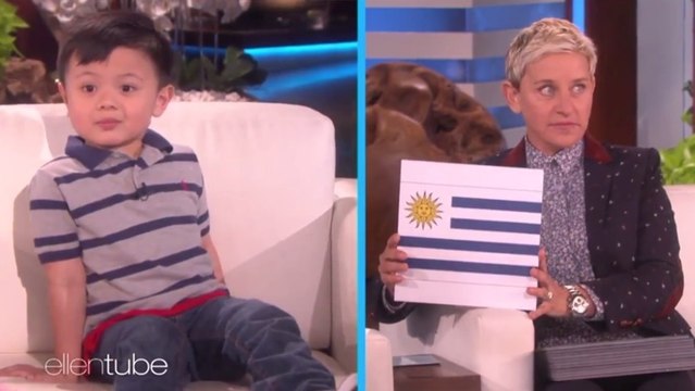 The Ellen DeGeneres Show : cet enfant de 3 ans est plus fort en géographie que 95% de la population
