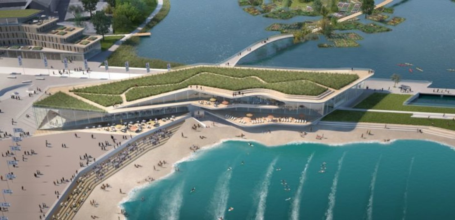 Il sera possible de surfer à Sevran en Seine-Saint-Denis d'ici 2023