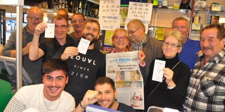 Ils s'unissent à 315 personnes sur le même ticket Euromillions pour remporter la grosse cagnotte