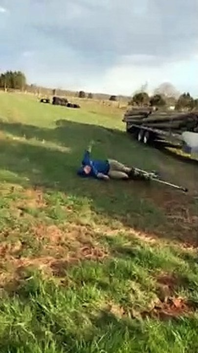 First Time Trying on Stilts