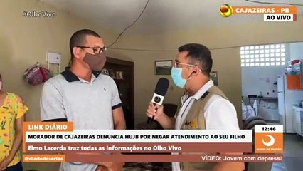 Casal se revolta após atendimento ao filho ser negado no HUJB; diretora falou sobre o caso