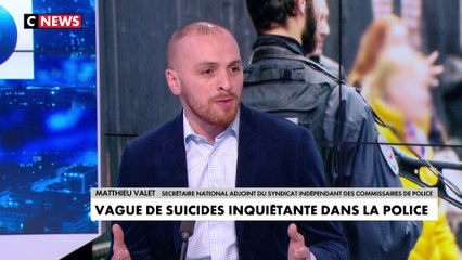 Matthieu Valet sur les suicides dans la police : «C'est maintenant l'ennemi invisible de notre institution»