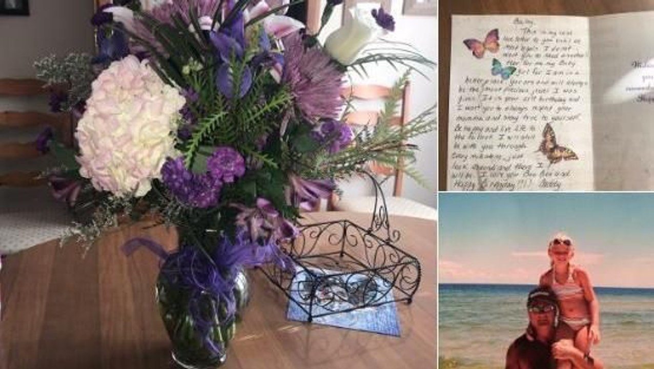 Décédé en 2012, il envoie des fleurs à sa fille chaque année pour son anniversaire