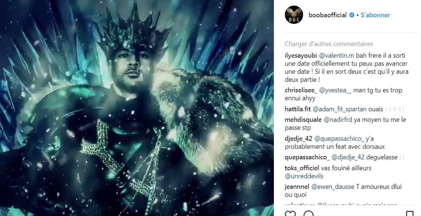 Booba: 3 feats, un extrait et toute la tracklist dévoilée... voici à quoi vous devez vous attendre avec la sortie de "Trône", demain