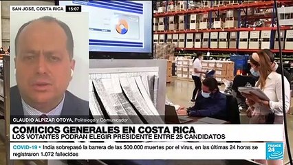 Claudio Alpízar Otoya: "En Costa Rica el sistema de partidos está atomizado"