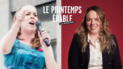 Martine Desjardins et le printemps érable | Entre