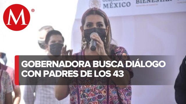 Evelyn Salgado llama a diálogo a padres de los 43 normalistas de Ayotzinapa